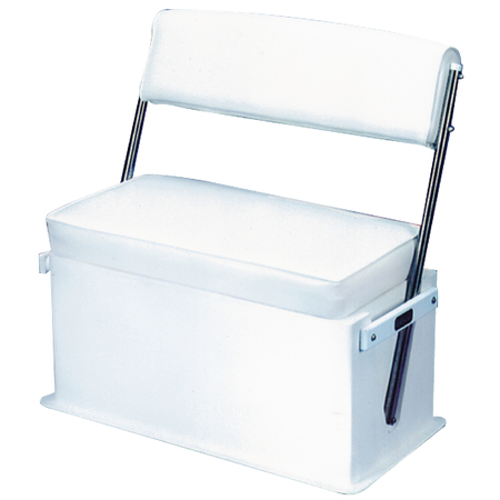 TODD Center Console White Swingback Seat, 50 qt. 1758-18A